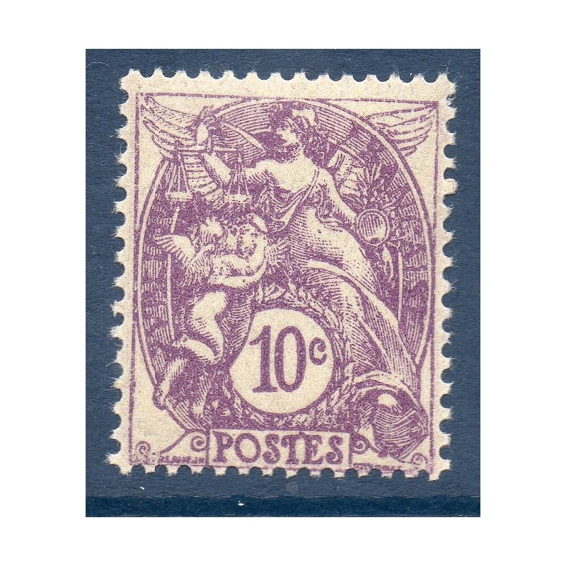 Timbre France Yvert No 233 Type Blanc Neuf Issoire Philatelie