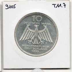 Allemagne RFA 10 deutche mark 1995 D, Sup KM 187 pièce de monnaie