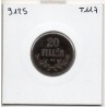 Hongrie 20 Filler 1916 TTB, KM 498 pièce de monnaie