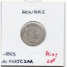 Hongrie 10 Krajczar 1869 KB Kremnica B, KM 451 pièce de monnaie