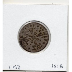 Suisse Canton Neuchatel 1/2 Batzen 1794 Sup, KM 47 pièce de monnaie