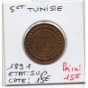 Tunisie, 5 Centimes 1891 Sup, Lec 71 pièce de monnaie