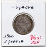 Espagne 1 peseta 1900 TTB+, KM 706 pièce de monnaie