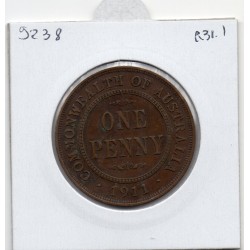 Australie 1 penny 1911 TTB, KM 23 pièce de monnaie