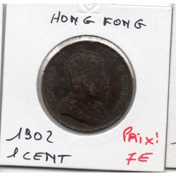 Hong Kong 1 cent 1902 TTB, KM 11 pièce de monnaie