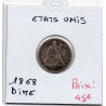 Etats Unis dime 1868 TB, KM 105 pièce de monnaie