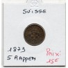 Suisse 5 rappen 1873 TTB, KM 26 pièce de monnaie