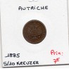 Autriche 5/10 kreuzer 1885 Sup, KM 2183 pièce de monnaie