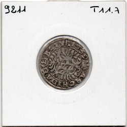 Autriche 3 kreuzer 1639 TB, KM 837 pièce de monnaie