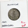 Autriche 3 kreuzer 1669 Sup+, KM 1169 pièce de monnaie