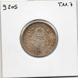 Autriche 1 Couronne 1915 Sup+, KM 2820 pièce de monnaie