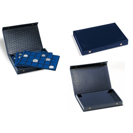 Coffret Tablo pour 4 plateaux pour pièces de monnaie