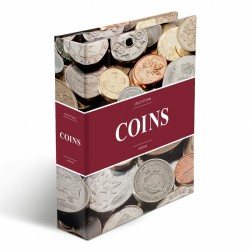 Album numismatique OPTIMA "COINS", 5 pochettes incluses