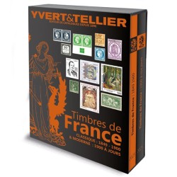 Yvert et Tellier Tome 1 France 2025 catalogue timbres Argus de cotation