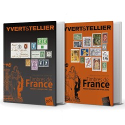 Yvert et Tellier Tome 1 France 2025 catalogue timbres Argus de cotation