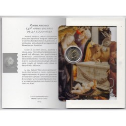 2 euro commémorative Saint Marin 2024 Domenico Ghirlandaio piece de monnaie €