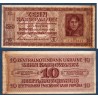 Ukraine Pick N°52, TTB- Billet de banque de 10 Karbowanez 1942