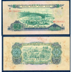 Viet-Nam Sud Pick N°41, TTB Billet de banque de 2 dong 1975