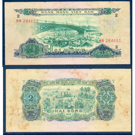 Viet-Nam Sud Pick N°41, TTB Billet de banque de 2 dong 1975