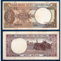 Viet-Nam Sud Pick N°15a, TTB Billet de banque de 1 dong 1964