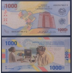 Afrique Centrale P.701, Neuf, Billet de 1000 Francs CFA 2020 Medecine