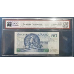 Pologne Pick N°185b, Neuf EPQ68 Billet de banque de 50 Zlotych 2017