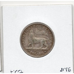 Ethiopie 1/4 Birr 1897 TTB, KM 3 pièce de monnaie