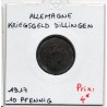 Kriegsgeld Dilligen 10 pfennig 1917, TTB pièce de monnaie