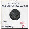 Kriegsgeld Frankenthal 10 pfennig 1917, TTB pièce de monnaie