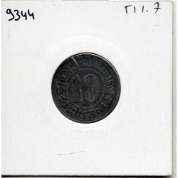 Kriegsgeld Frankenthal 10 pfennig 1917, TTB pièce de monnaie