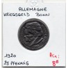 Kriegsgeld Bonn 25 pfennig 1920, Sup pièce de monnaie