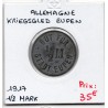 Kriegsgeld Eupen 1/2 mark 1917, Sup pièce de monnaie