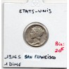 Etats Unis 1 dime 1916 S, Sup, KM 140 pièce de monnaie