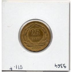 Turquie 20 Kurus 1956, Spl, KM 886 pièce de monnaie