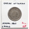 Empire Ottoman 5 Kurus 1255 AH an 7- 1845, Sup, KM 673 pièce de monnaie