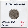 Empire Ottoman 2 Kurus 1293 AH an 23 - 1895, TTB, KM 736 pièce de monnaie