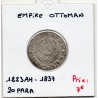 Empire Ottoman 10 para 1223 AH an 30 - 1837, Sup, KM 596 pièce de monnaie