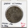 Empire Ottoman 20 para 1143 AH - 1731, TB, KM 206 pièce de monnaie