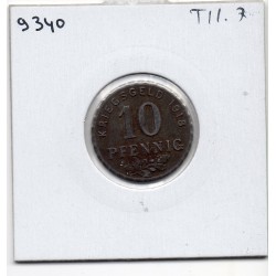 Kriegsgeld Bochum, Gelsenkirchen, Hattingen 10 pfennig 1918, Sup pièce de monnaie