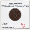 Kriegsgeld Frankenthal 10 pfennig 1918, TTB pièce de monnaie