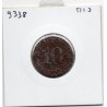 Kriegsgeld Frankenthal 10 pfennig 1918, TTB pièce de monnaie