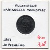 Kriegsgeld Darmstadt 10 pfennig 1917, Sup pièce de monnaie