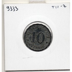 Kriegsgeld Hagen 10 pfennig 1917, TTB pièce de monnaie