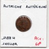 Autriche Antérieure 1 Kreutzer 1788H TTB+ KM 5 pièce de monnaie