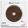 Palestine 20 Mils 1942, TTB, KM 5a pièce de monnaie