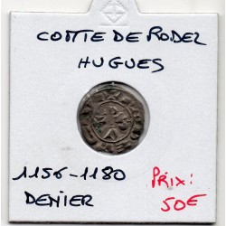 Languedoc, Comté de Rodez, Hugues II et III  (1156-1180) Denier