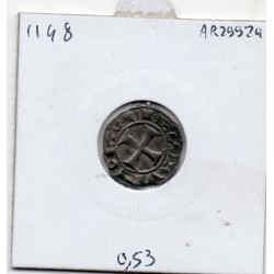 Languedoc, Comté de Rodez, Hugues II et III  (1156-1180) Denier