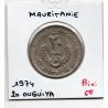 Mauritanie 20 Ouguiya 1974 Sup, KM 5 pièce de monnaie