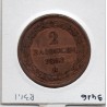 Vatican Pius Pie IX 2 Baiocchi 1852 R Rome, Sup, KM 1344 pièce de monnaie