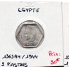 Egypte 2 piastres 1363 AH - 1944, Spl, KM 369 pièce de monnaie